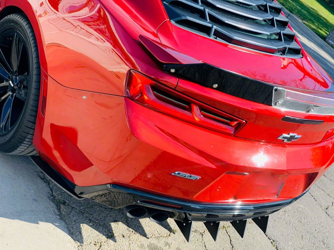 Authority Motorsport Camaro 6-Piece Quad Exhaust Rear