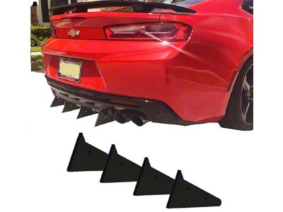 Authority Motorsport V2 Rear Diffuser Kit (16-18 Camaro SS, ZL1)