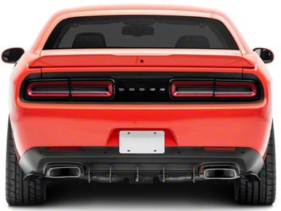 Authority Motorsport V2 7-Piece Rear Diffuser Kit (15-23 Challenger, Excluding Widebody)