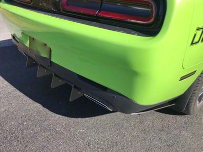 Authority Motorsport V7 6-Piece Rear Diffuser Kit (15-23 Challenger, Excluding Widebody)
