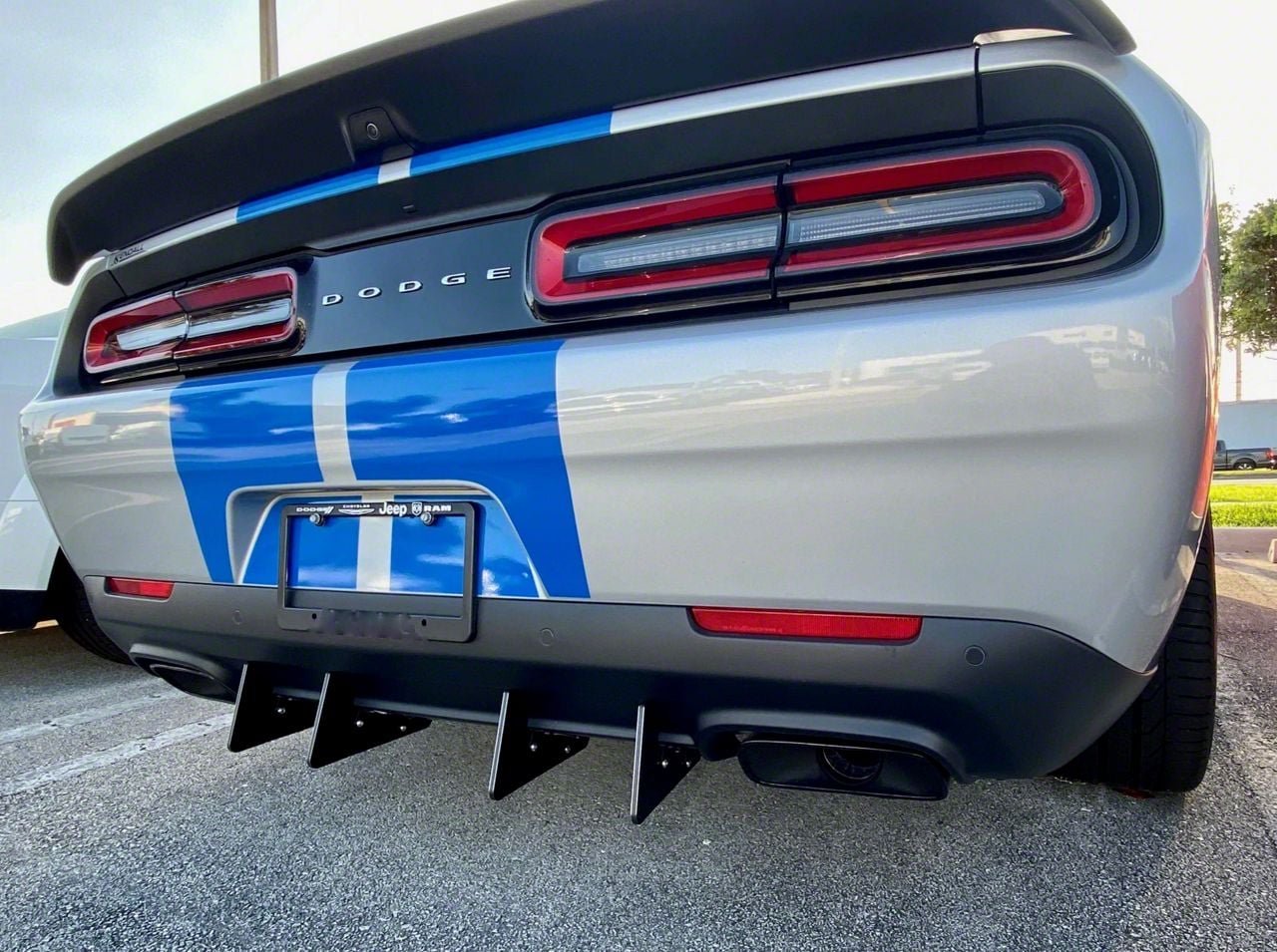 Authority Motorsport Challenger V7 Rear Diffuser Kit 912138000589 (15 ...