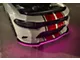 Authority Motorsport LED Bluetooth Front Splitter (15-23 Charger Scat Pack, SRT, Excluding Widebody; 19-23 Charger GT, R/T)