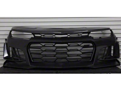 1LE Front Bumper Conversion; Unpainted (10-15 Camaro)