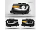 Auto Addict USA 6th Gen Style Projector Headlights; Black Housing; Clear Lens (14-15 Camaro)
