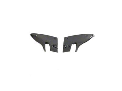 Tail Light Cover Bezels; Gloss Carbon Fiber (16-24 Camaro)