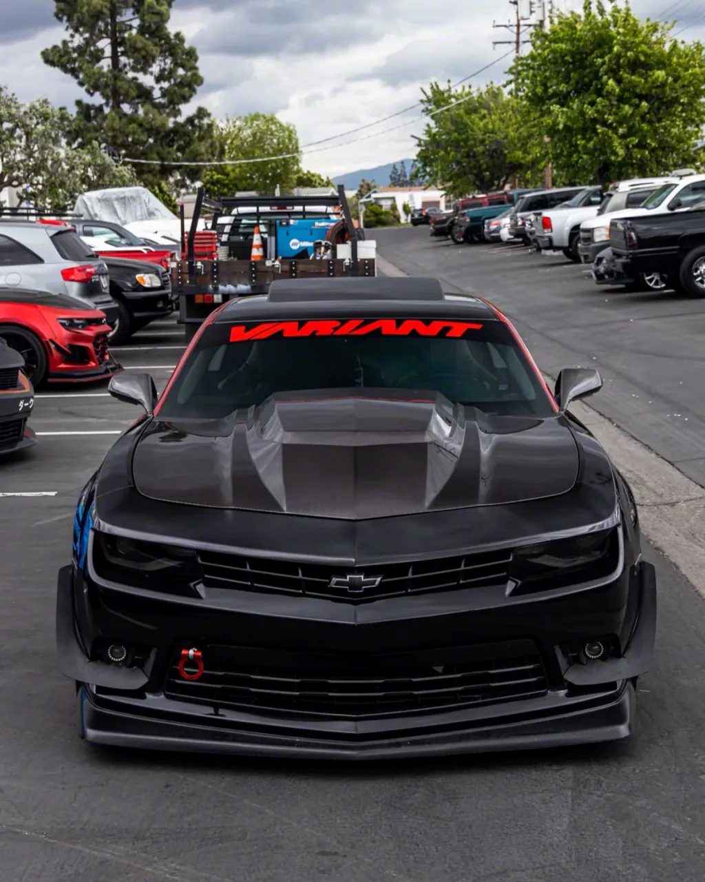 Auto Addict USA Camaro Type-ZR Hood; Carbon Fiber AA_CMR_HOD_ZR_CF_10 ...