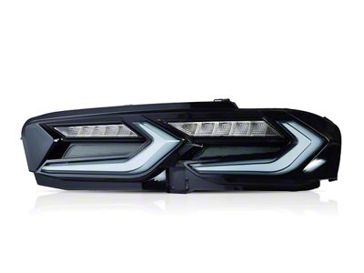 Umbra LED Tail Lights; Gloss Black Housing; Smoked Lens (19-24 Camaro)