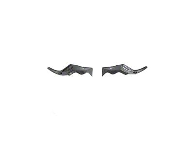 Upper Fender Cowl Cover; Gloss Carbon Fiber (16-24 Camaro)