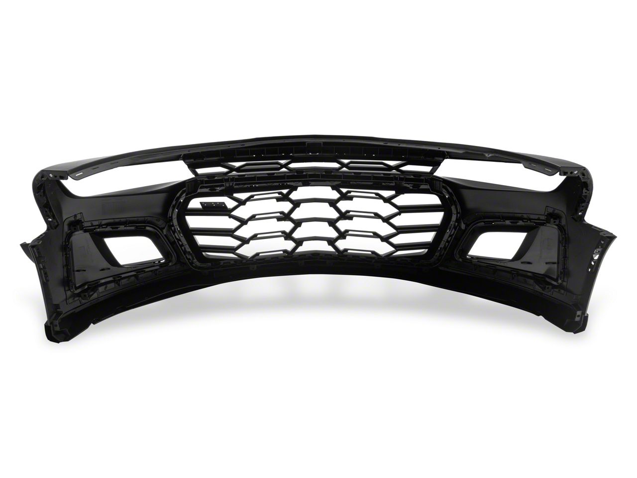 Camaro ZL1 1LE Track Pack Front Bumper Conversion; Unpainted (16