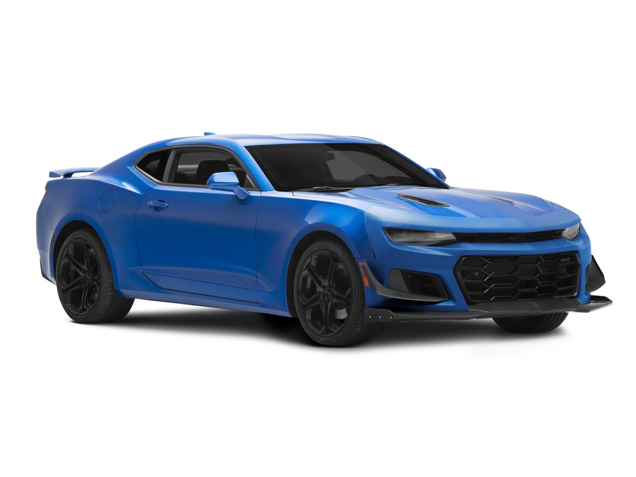 Camaro ZL1 1LE Track Pack Front Bumper Conversion; Unpainted (16