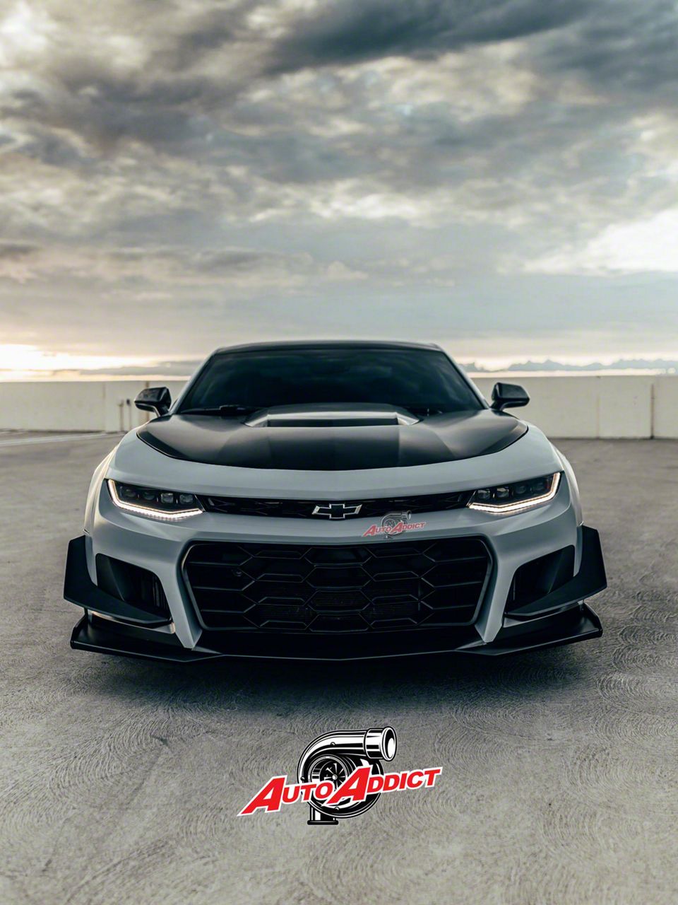 Auto Addict USA Camaro ZL1 1LE Track Pack Front Bumper Conversion ...