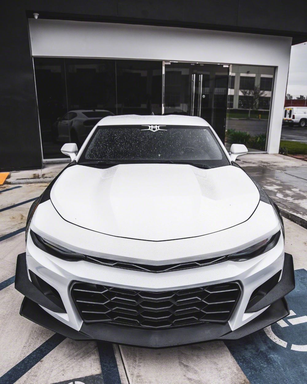 Auto Addict USA Camaro ZL1 1LE Track Pack Front Bumper Conversion with ...