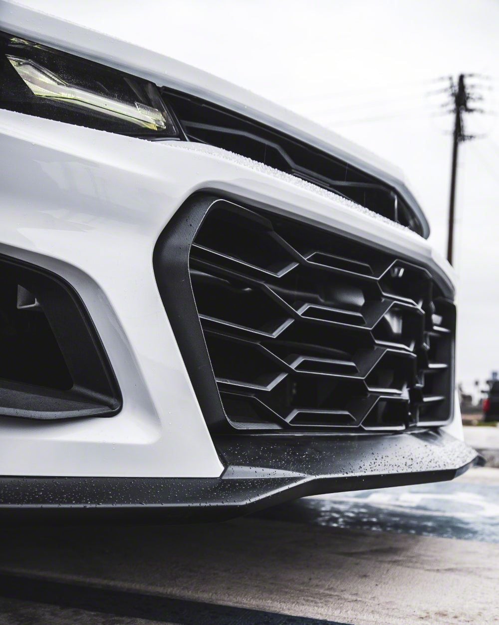 Auto Addict USA Camaro ZL1 1LE Track Pack Front Bumper Conversion with ...