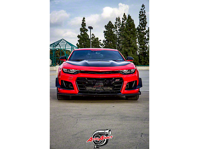 Auto Addict USA Camaro ZL1 1LE Track Pack Front Bumper Conversion with ...
