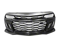 ZL1 Front Bumper Conversion; Unpainted (10-15 Camaro)