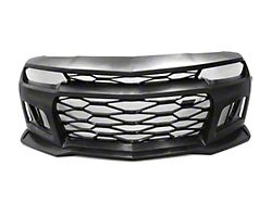 Auto Addict USA ZL1 Front Bumper Conversion; Unpainted (10-15 Camaro)