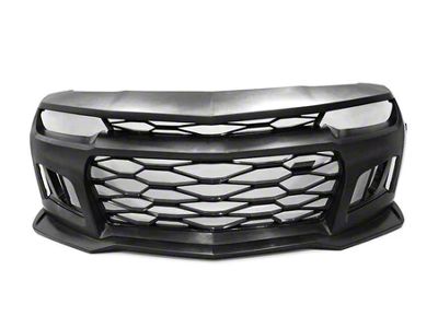 ZL1 Front Bumper Conversion; Unpainted (10-15 Camaro)