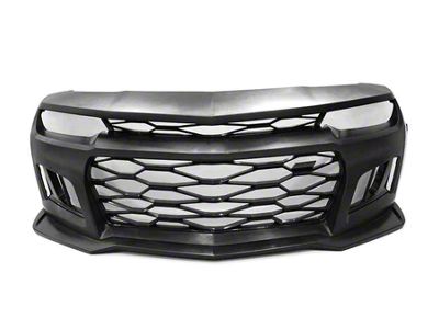 Auto Addict USA ZL1 Front Bumper Conversion; Unpainted (10-15 Camaro)