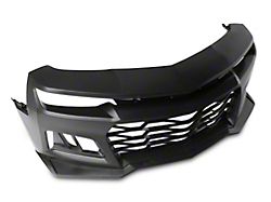 Auto Addict USA ZL1 Front Bumper Conversion; Unpainted (16-18 Camaro, Excluding ZL1)