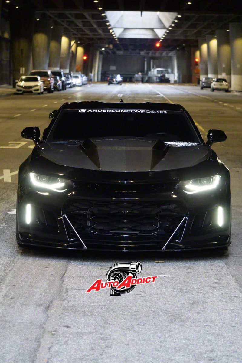 Auto Addict USA Camaro ZL1 Front Bumper Conversion; Unpainted AA_CMR ...