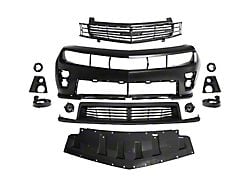 ZL1 Front Bumper Conversion; Unpainted (10-13 Camaro)