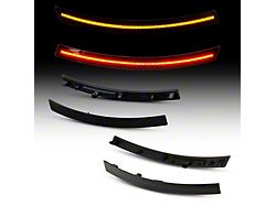 LED Side Marker Lights; Smoked (14-19 Corvette C7)