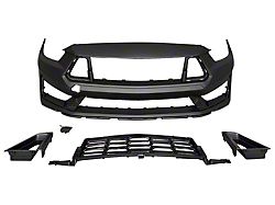 Dark Horse Front Bumper Conversion; Unpainted (15-17 Mustang GT, EcoBoost, V6)