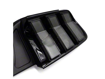 Euro Style Tail Lights; Black Housing; Smoked Lens (15-23 Mustang)