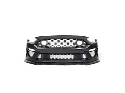 Auto Addict USA Mach 1 Front Bumper Conversion with Upper Grille LED Lights; Unpainted (18-23 Mustang GT, EcoBoost)