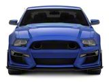 S550 GT500 Front Bumper Conversion; Unpainted (13-14 Mustang GT, V6)