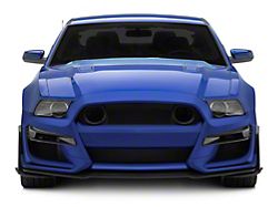 S550 GT500 Front Bumper Conversion; Unpainted (10-14 Mustang GT, V6)