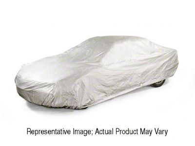 Auto Chic WeatherAll Custom Car Cover; Gray (2019 Corvette ZR1 w/ High Wing Rear Spoiler)