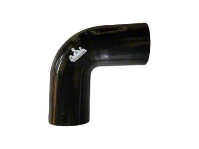 Auto Mafia Racing 90 Degree Silicone Coupler Long Leg; 2.50-Inch; Black (Universal; Some Adaptation May Be Required)