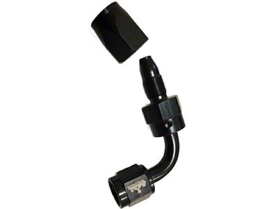 Auto Mafia Racing 90-Degree Swivel Fitting; -4AN