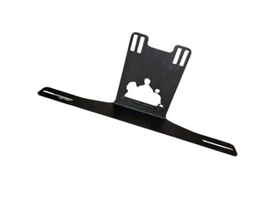 Auto Mafia Racing Intercooler Mounting Bracket; Black (05-25 Mustang)