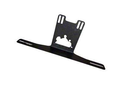 Auto Mafia Racing Intercooler Mounting Bracket; Black (05-24 Mustang)