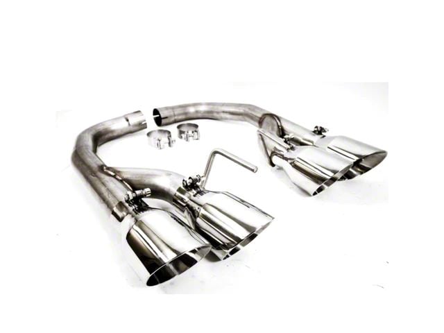 Auto Mafia Racing Mafia Ear Drum Delete Axle-Back Exhaust with Polished Tips (18-23 Mustang GT w/ Active Exhaust)