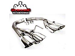 Mafia Ear Drum Delete Axle-Back Exhaust with Polished Tips (18-23 Mustang GT w/o Active Exhaust)