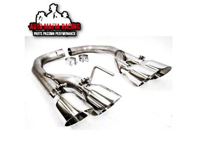 Auto Mafia Racing Mafia Ear Drum Delete Axle-Back Exhaust with Polished Tips (18-23 Mustang GT w/o Active Exhaust)