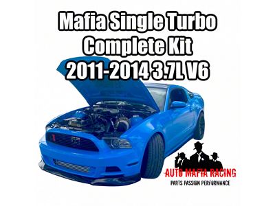Auto Mafia Racing Single Turbo Complete Kit (11-14 Mustang V6)