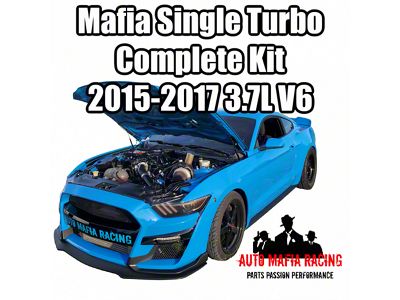 Auto Mafia Racing Single Turbo Complete Kit (15-17 Mustang V6)