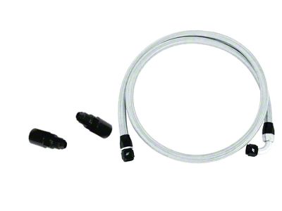 Auto Mafia Racing Stainless Steel Engine Bay Fuel Line Kit (15-24 Mustang EcoBoost)