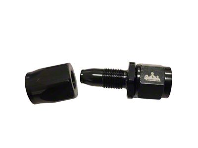 Auto Mafia Racing Straight Swivel Hose End Fitting; -6AN