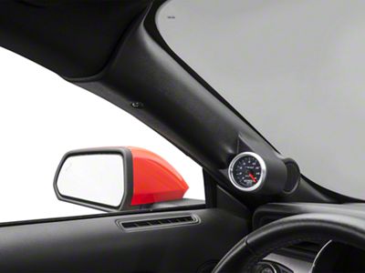 Auto Meter Full A-Pillar Single Gauge Pod Mount; 2-1/16 Inch (15-23 Mustang Fastback)