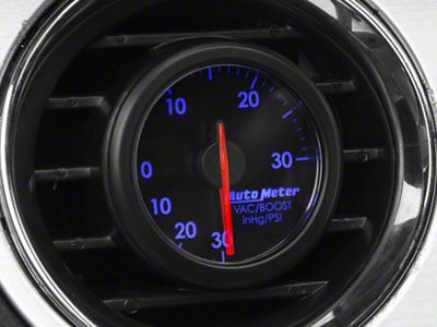 Auto Meter AirDrive Boost/Vac Gauge; Electrical (Universal; Some Adaptation May Be Required)