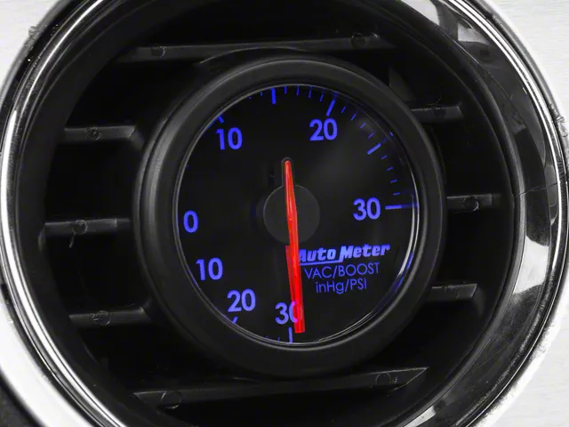 Auto Meter AirDrive Boost/Vac Gauge; Electrical (Universal; Some Adaptation May Be Required)
