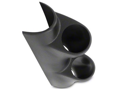 Auto Meter A-Pillar Dual Gauge Pod Mount; 2-1/16 Inch (94-00 Mustang Convertible)