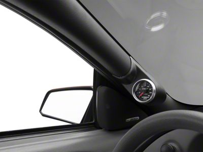 Auto Meter A-Pillar Single Gauge Pod Mount; 2-1/16 Inch (94-04 Mustang Coupe)