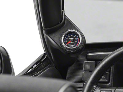 Auto Meter A-Pillar Single Gauge Pod Mount; 2-5/8 Inch (79-93 Mustang)