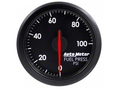 Auto Meter AirDrive Series 2-1/16-Inch Fuel Pressure Gauge; 0-100 PSI (Universal; Some Adaptation May Be Required)